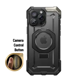 iPhone 16 Pro Max 6.9 inch UB Grip MagSafe Camera Control Button Phone Case-Black Grip Texture