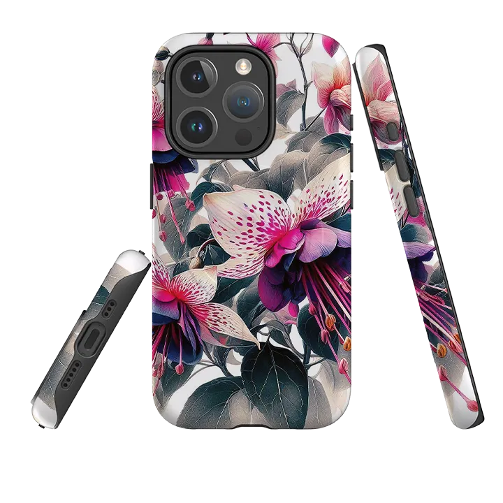Soft Finish Layer Matte Layer iPhone MagSafe Tough Case - Chasewater Floral