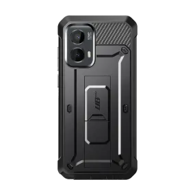 Luxury Detail Matte Edge Moto G Stylus (2024) Unicorn Beetle PRO Shockproof Case-Black