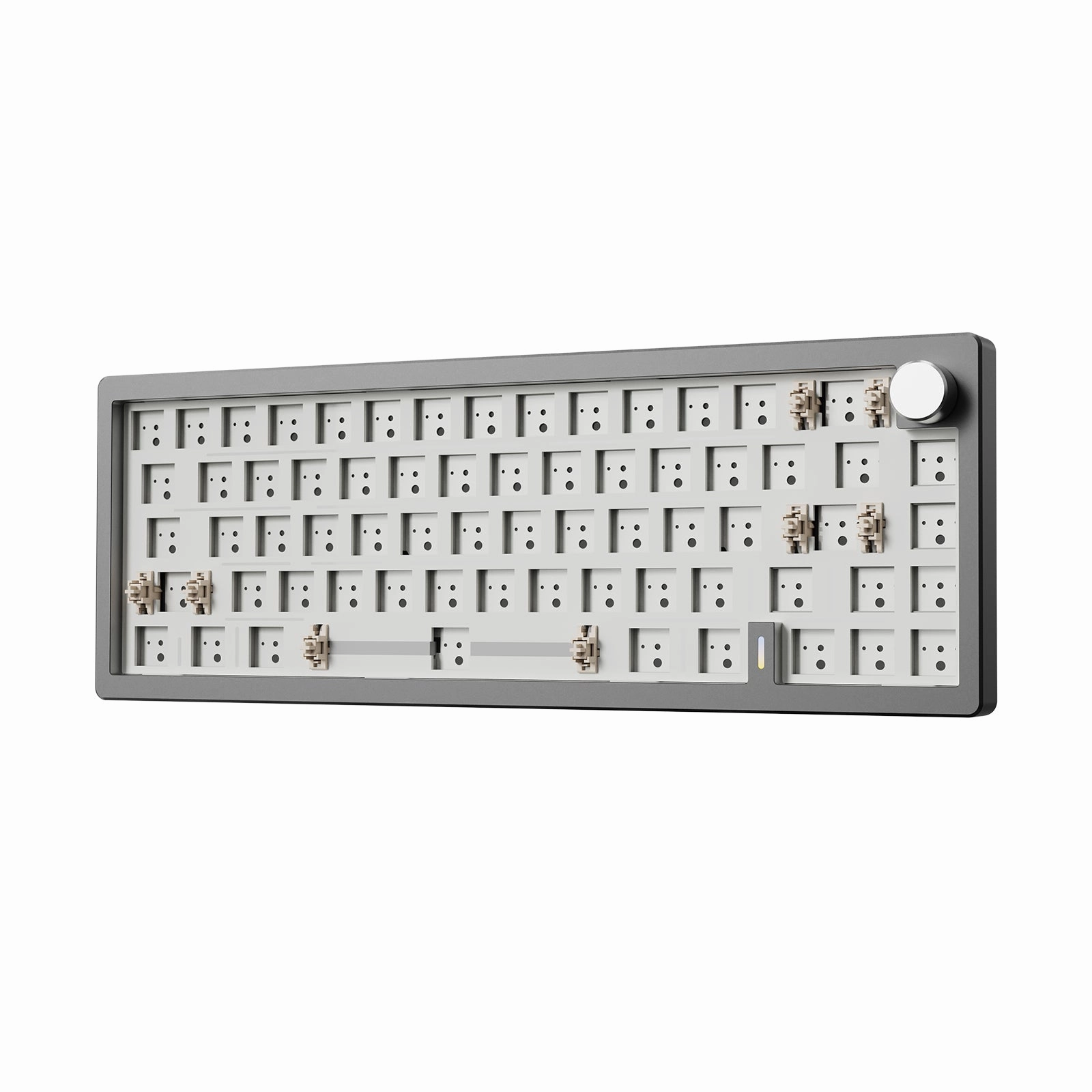 YUNZII AL68 QMK/VIA Knob Aluminum Keyboard Kit Click Sound Key Mapping Setup