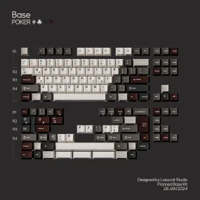 MW POKER PBT DOUBLE-SHOT KEYCAP SET PRE-ORDER Durable Build