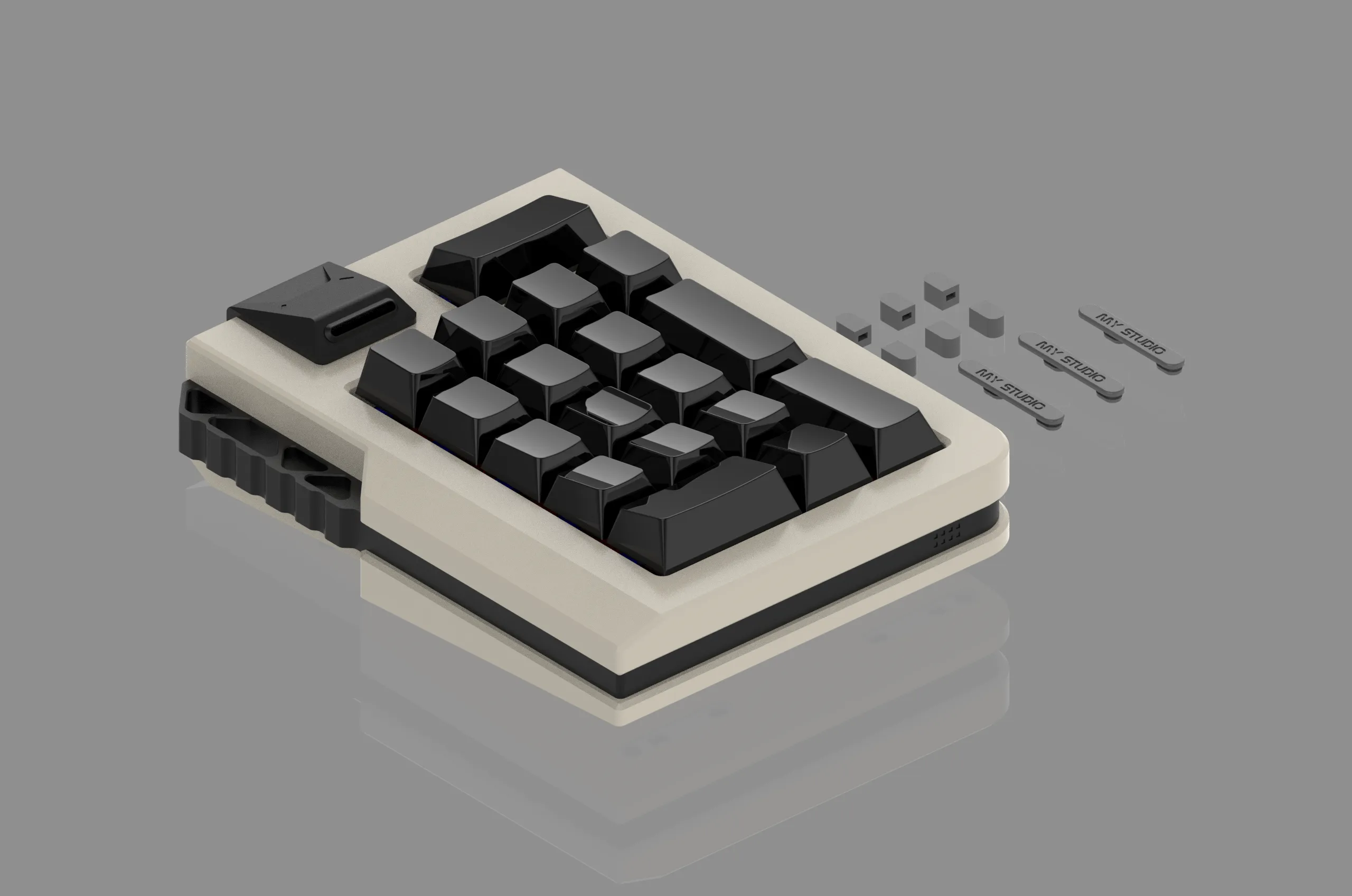 Reactive RGB Mechanical Key Press Feedback MY STUDIO M PAD