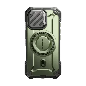 iPhone 16 Pro Max 6.9 inch Unicorn Beetle MAG XT MagSafe Case- Dark Green Vivid Texture Textured Finish