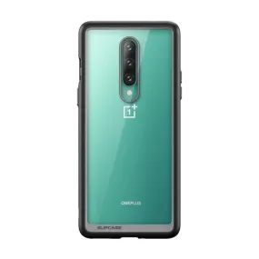 Fashion Detail OnePlus 8 Unicorn Beetle Style Clear Bumper Case-Black