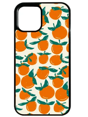 Oranges Phone Case Waterproof Design Elegant Detail