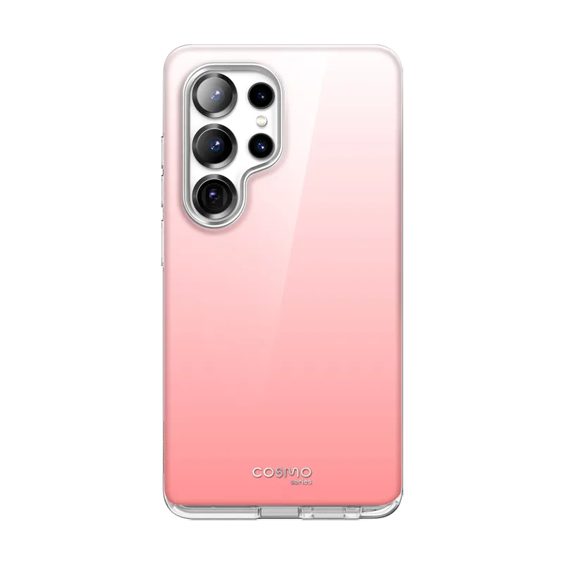 Galaxy S25 Ultra Cosmo Cute Case -Gradient Pink Minimal Frame Stylish frame