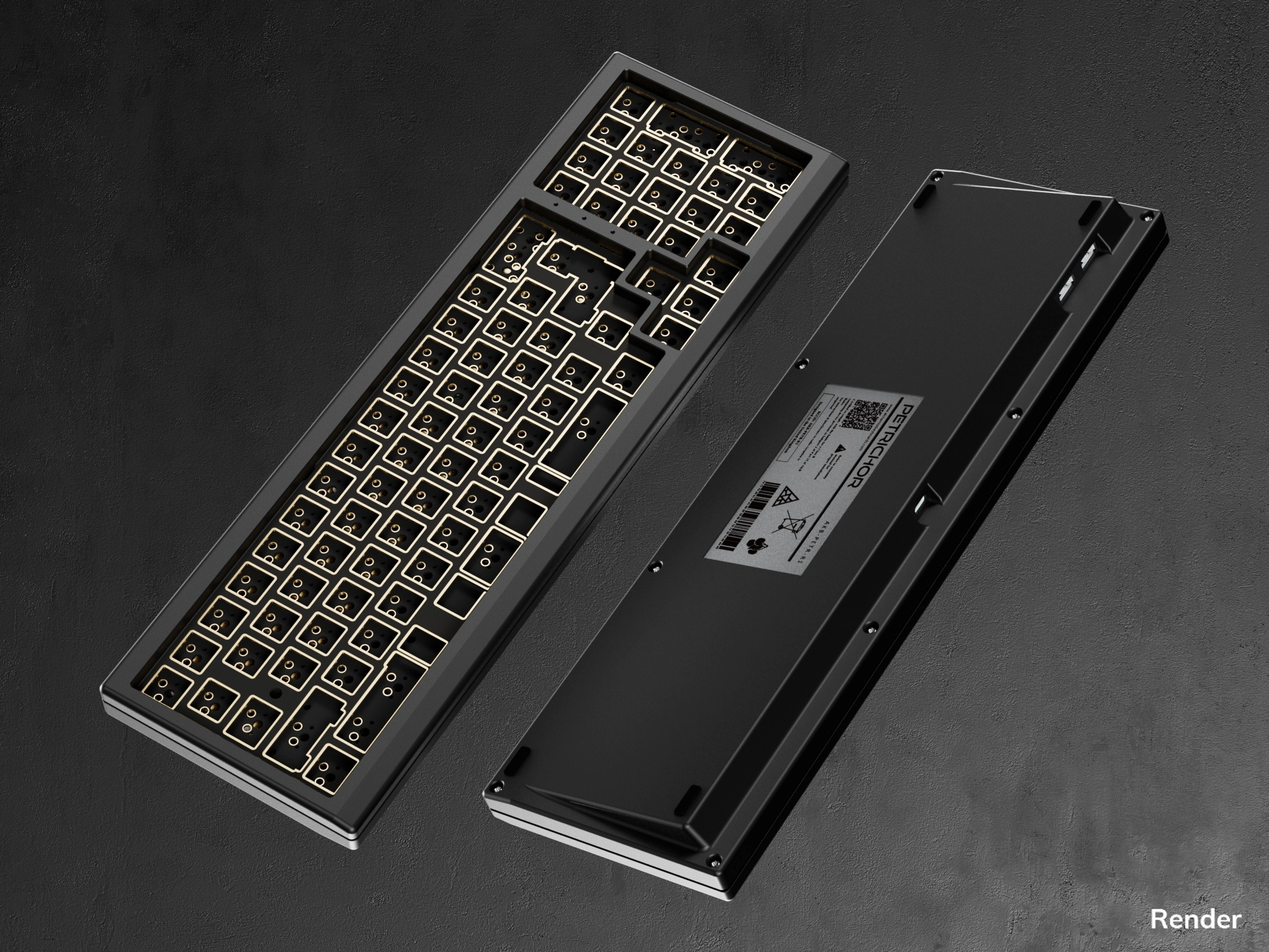 Petrichor RGB Flow Effects Compact Gaming Pad