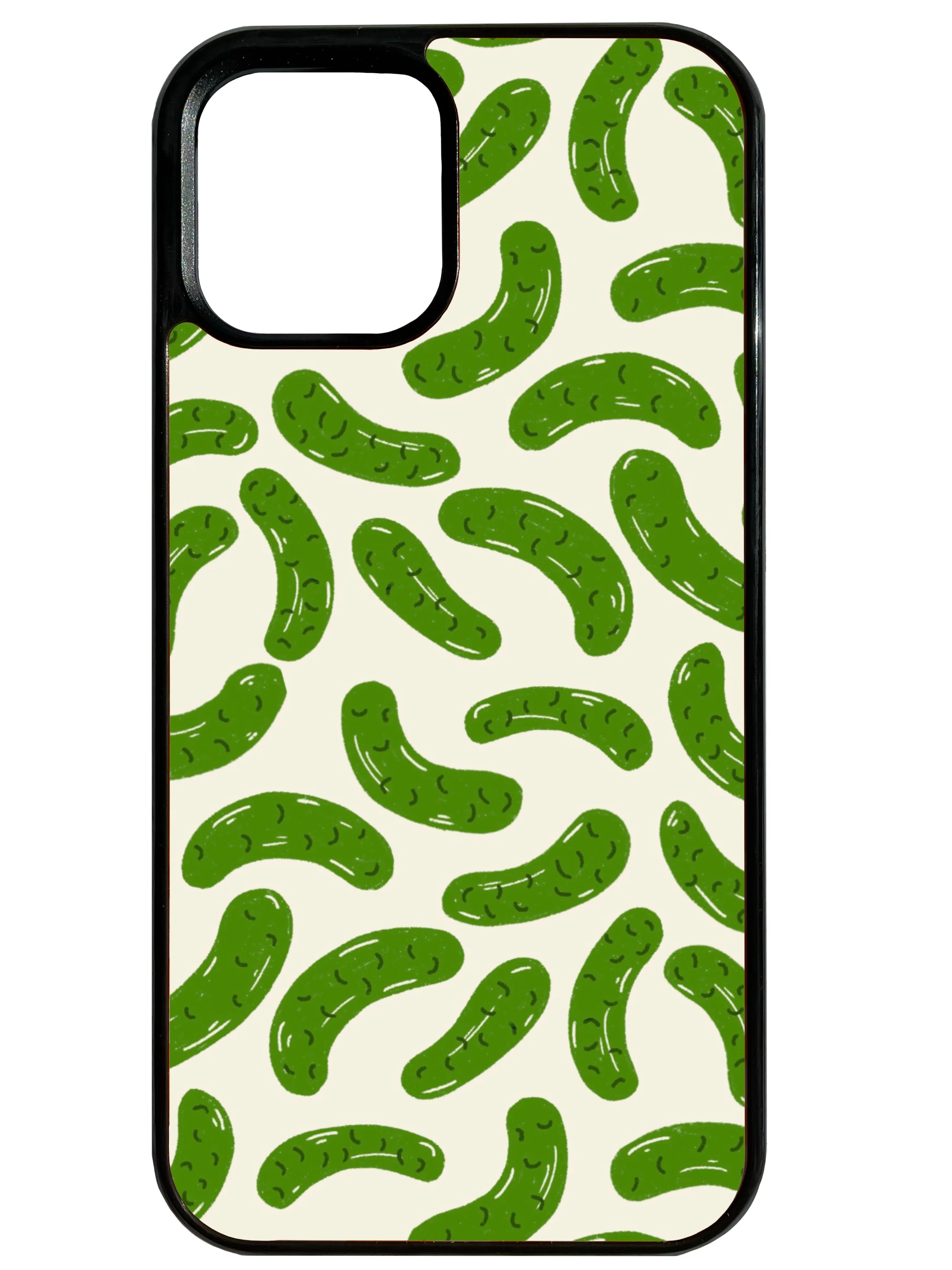 Transparent Edge Comfort Finish Pickles Phone Case