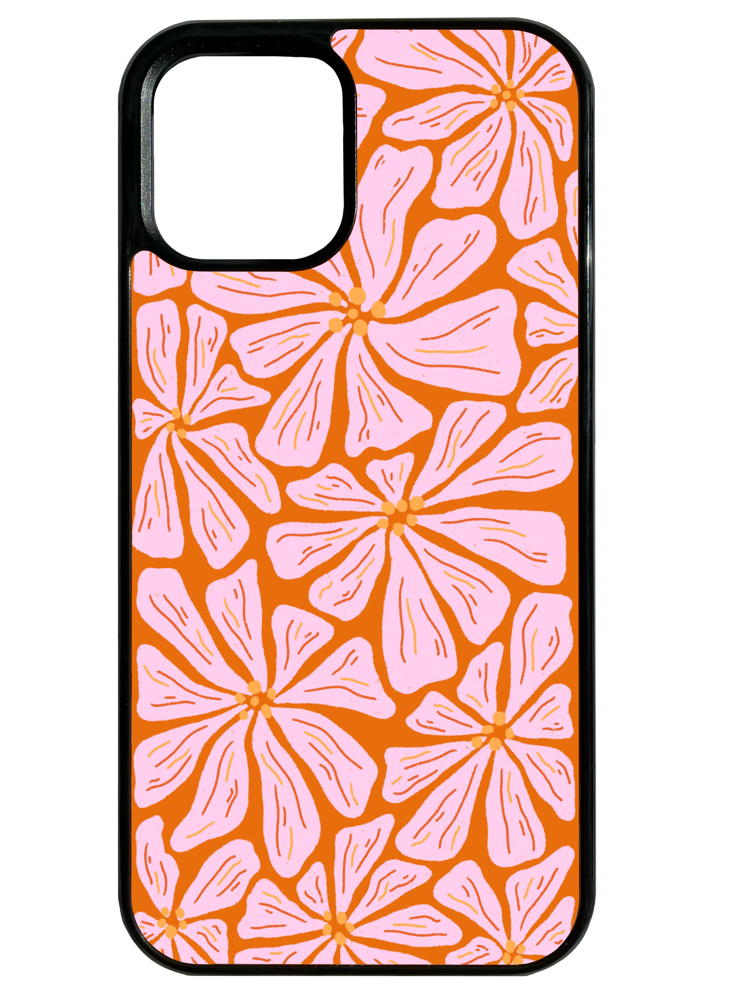 Pink Coral Phone Case Modern Texture Look