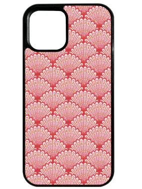 Polished Surface Texture Pink Shelly Phone Case