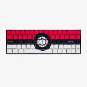 Custom Plate Pok??mon   HG Basecamp 65 Keyboard - Pok?? Ball