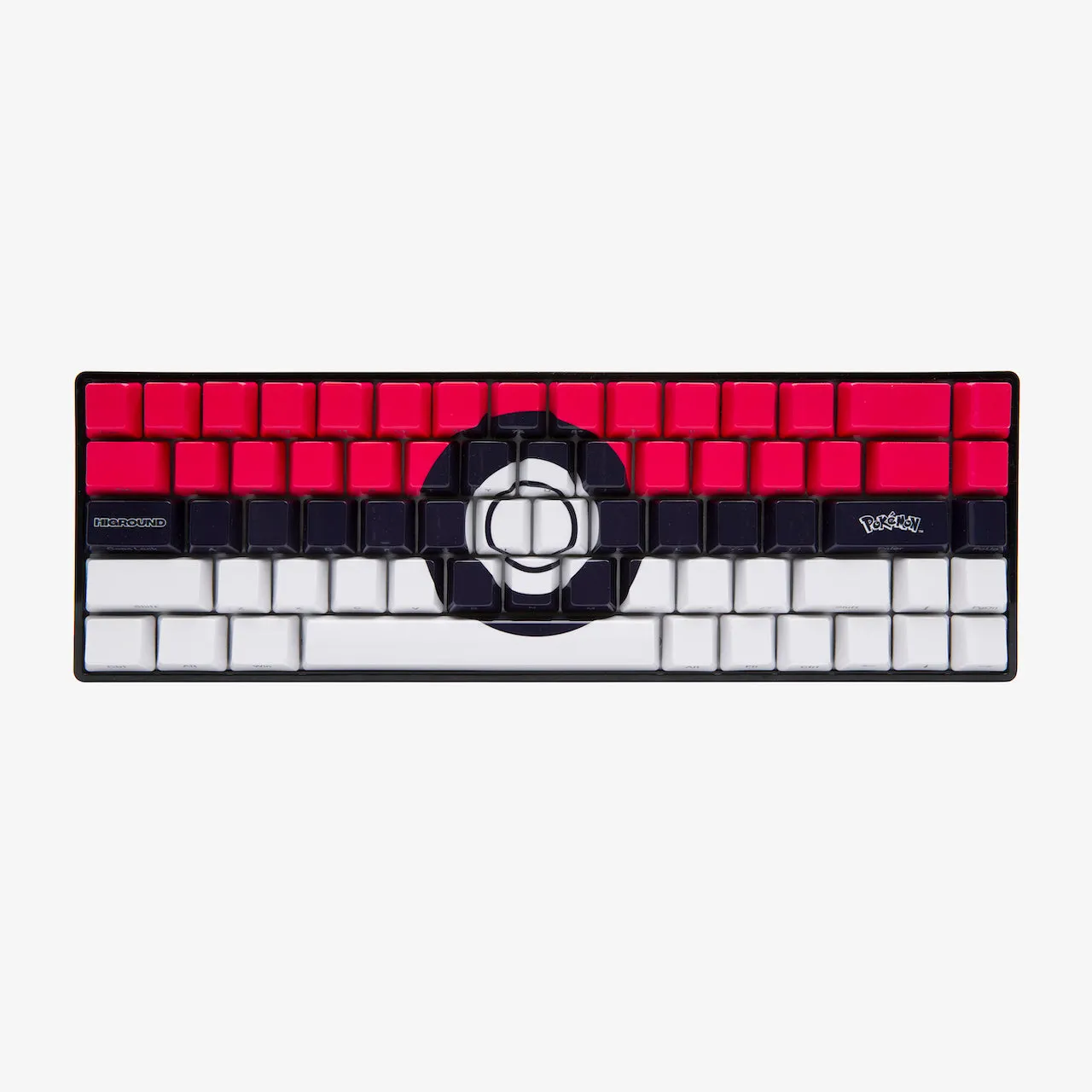 Custom Plate Pok??mon   HG Basecamp 65 Keyboard - Pok?? Ball