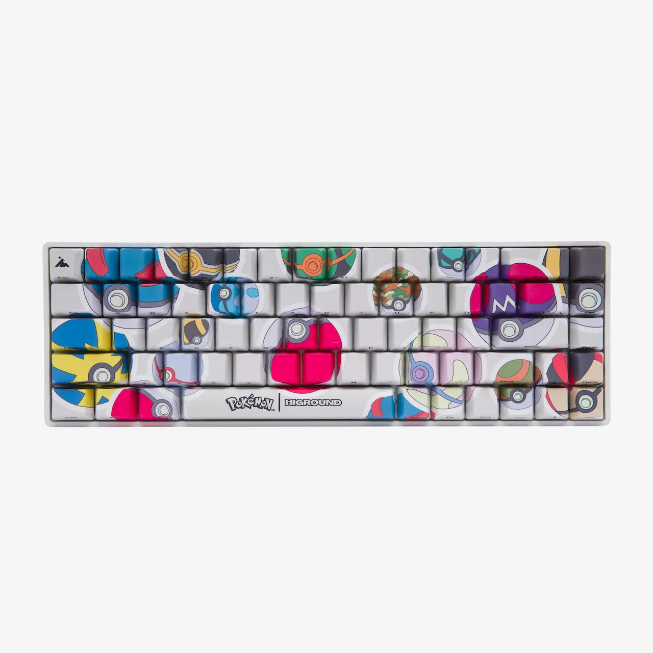 Pok??mon   HG Basecamp 65 Keyboard - Pok?? Ball Sticker FPS Optimized Setup Portable Mechanical Keyboard Kit