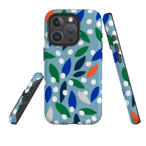 Soft coating iPhone MagSafe Tough Case - Floral Drops