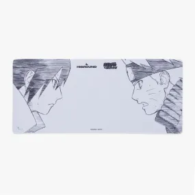 Smooth Movement daily accessory Naruto x HG Mousepad XL - Sasuke vs Naruto