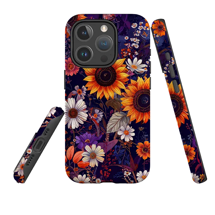 Protective Texture Layer iPhone MagSafe Tough Case - Vitoria Floral