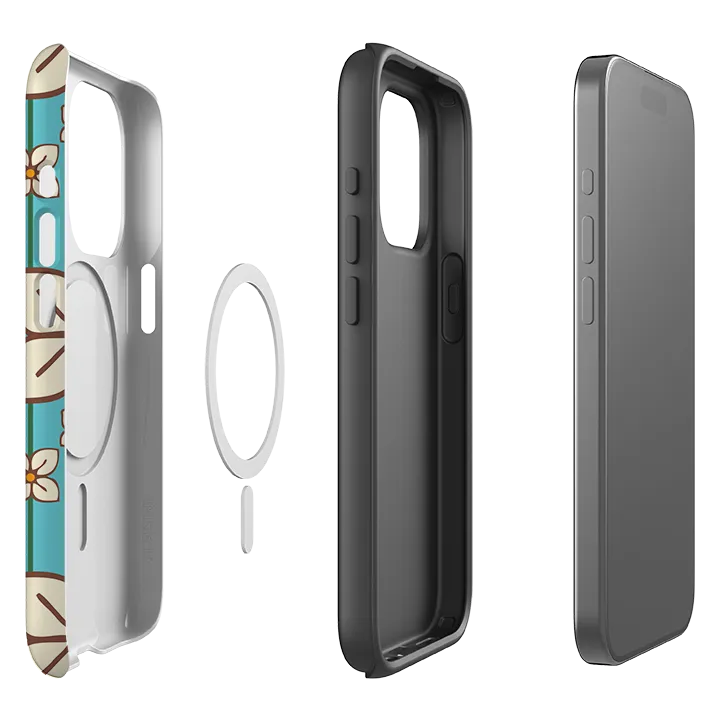 iPhone MagSafe Tough Case -  Hydrangea By Amelia Bowman Vivid Pattern Design