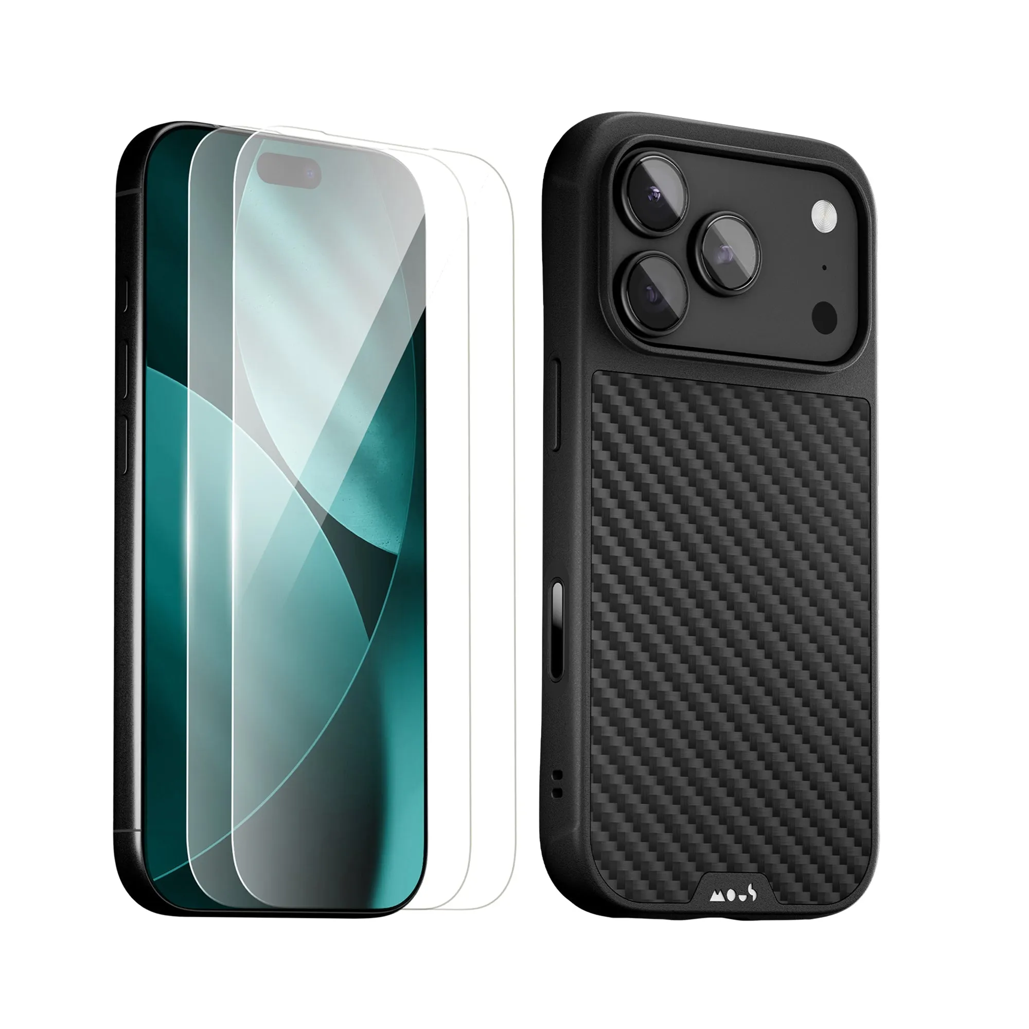 Aramid Fibre Protective Case and Screen Protector - iPhone Protection Kit multilayer screen shield Screen Guard Plus