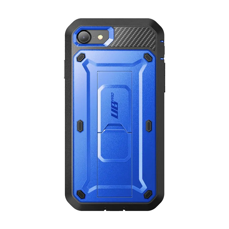 iPhone 7 / 8 Unicorn Beetle Pro Full-Body Case with Kickstand-Dark Blue Tight Fit Smooth Design