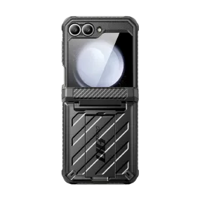 Simple Style Lightweight Build Galaxy Z Flip7 FE Unicorn Beetle PRO Rugged Case with Belt Clip-Black