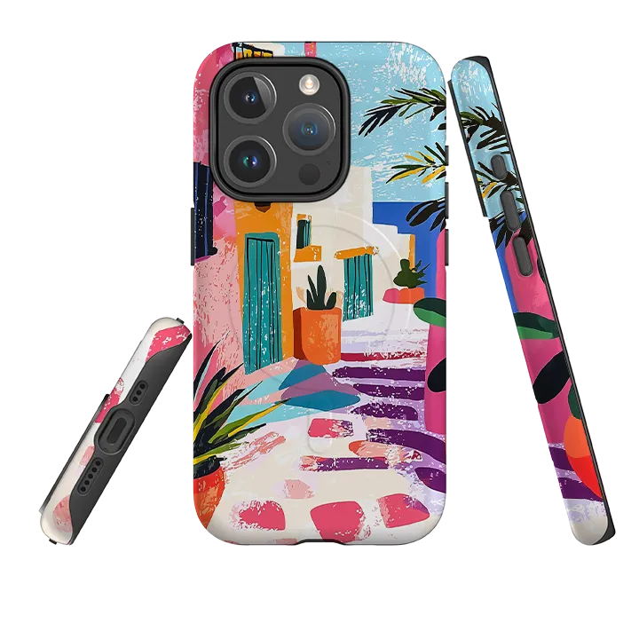 Flexible Touch iPhone MagSafe Tough Case - Marbella