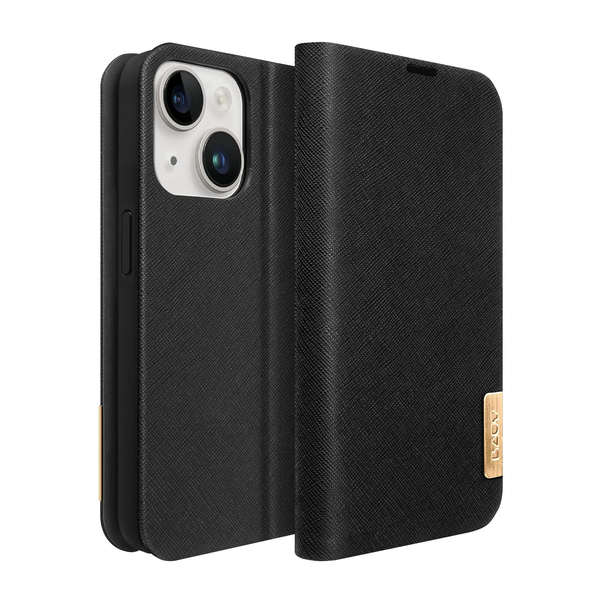 PRESTIGE FOLIO case for iPhone 15 Series Durable Texture Finish