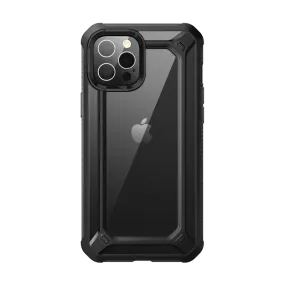 Clear Protection iPhone 12 Pro Max 6.7 inch Unicorn Beetle Exo Clear Case-Black