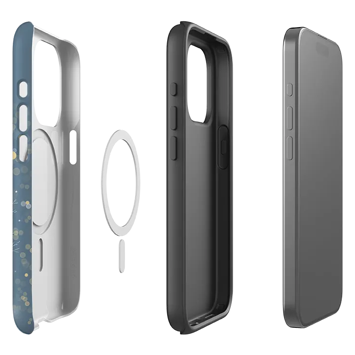 Polished Layer Minimal Finish iPhone MagSafe Tough Case - Cozy Xmas