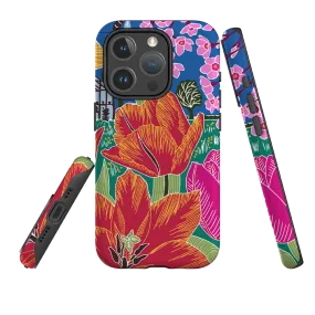 iPhone MagSafe Tough Case -  Tulip By Kate Heiss Classic Grip Ergonomic Texture