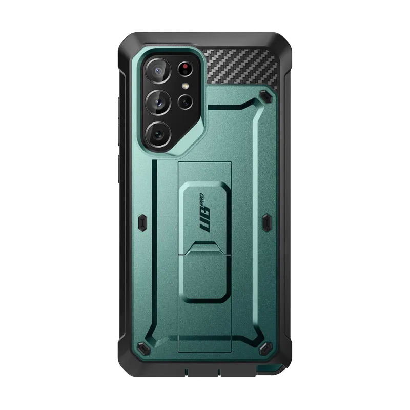 Rugged Edge Durable Material Galaxy S22 Ultra Unicorn Beetle PRO Rugged Case-Seafoam