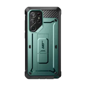 Rugged Edge Durable Material Galaxy S22 Ultra Unicorn Beetle PRO Rugged Case-Seafoam