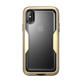 iPhone XS | X Magma Case-Gold Durable Look Smooth Form Texture