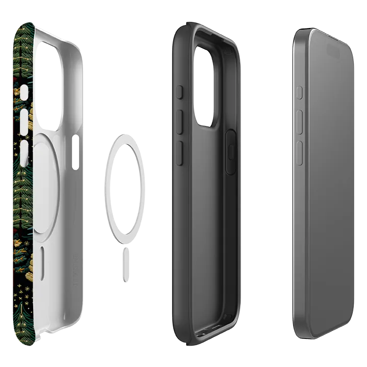 iPhone MagSafe Tough Case -  Dark Winter Modern Edge Layer Everyday Carrying
