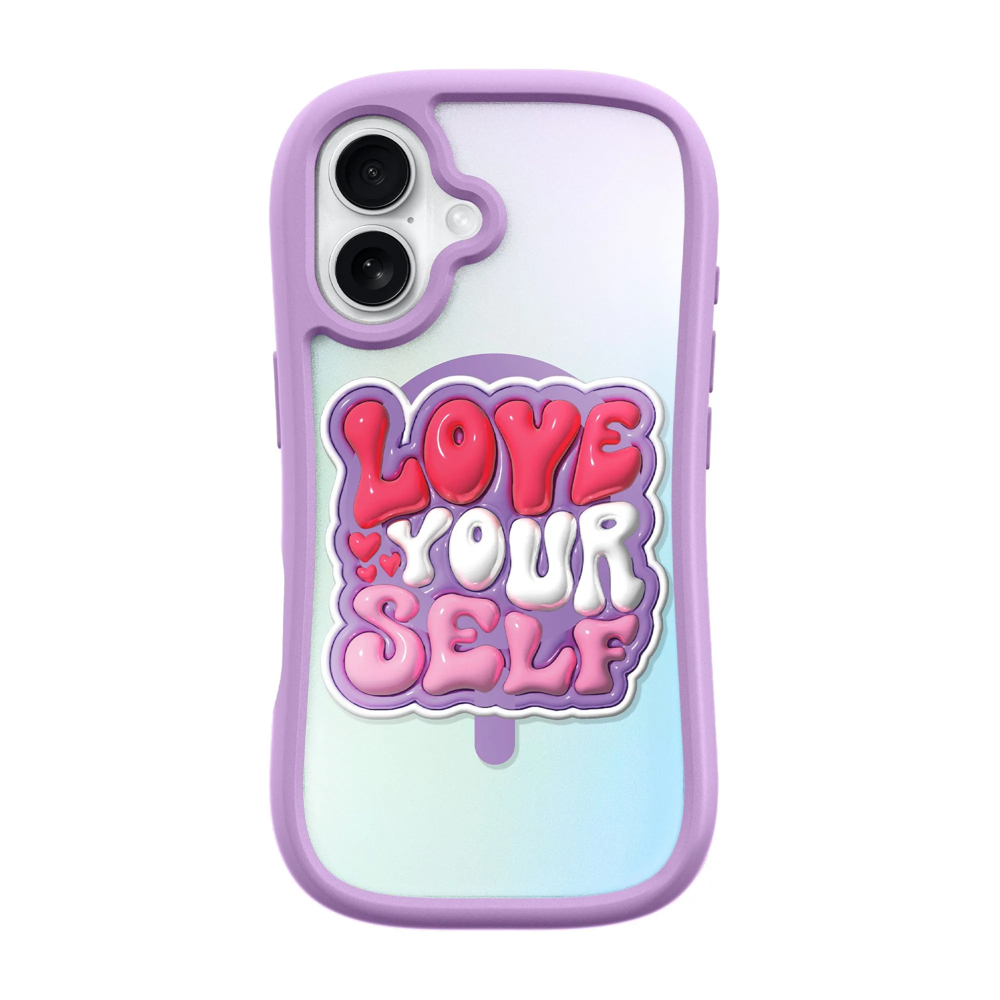 Textured Finish anti fingerprint POP LOVIE case for iPhone 16 Series