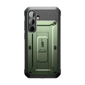Rugged Texture Design Minimal Style Galaxy S24 Plus Unicorn Beetle PRO Rugged Case-Dark Green
