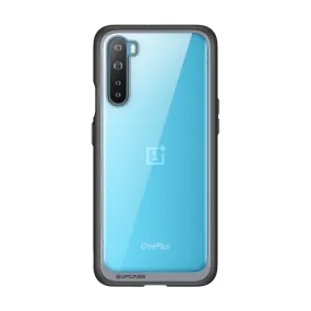 Flexible Shell Glossy Look OnePlus Nord Unicorn Beetle Style Clear Bumper Case-Black