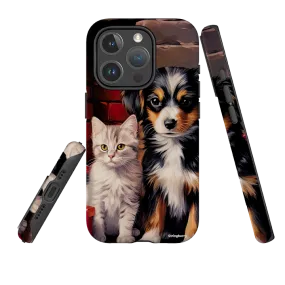 iPhone MagSafe Tough Case - Puppy Love Comfort Texture Layer Refined Finish