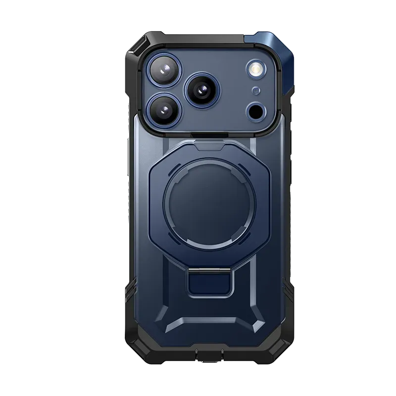 Matte Finish UB GRIP Series iPhone 17 Pro MagSafe Camera Control Button Phone Case - Azure