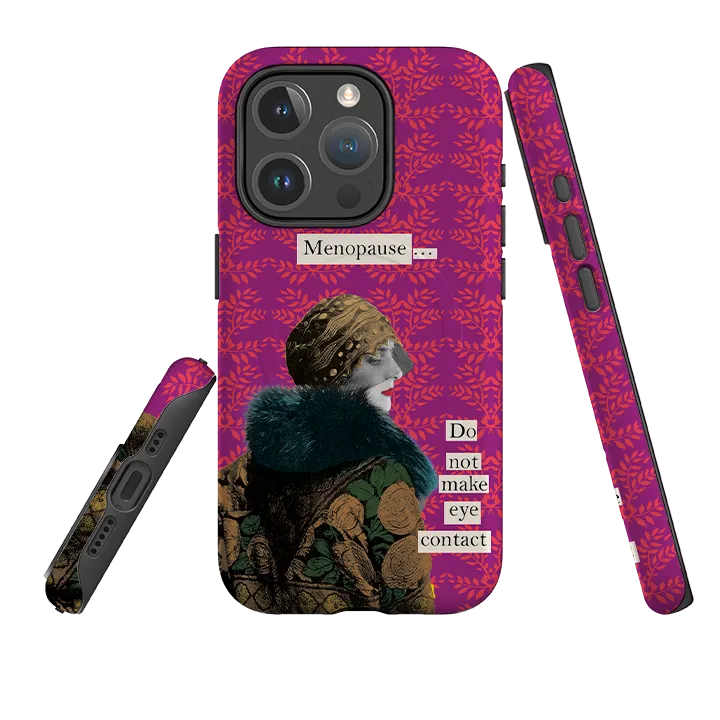 Flexible Material Ultra light iPhone MagSafe Tough Case -  Menopause By Clare Jordan