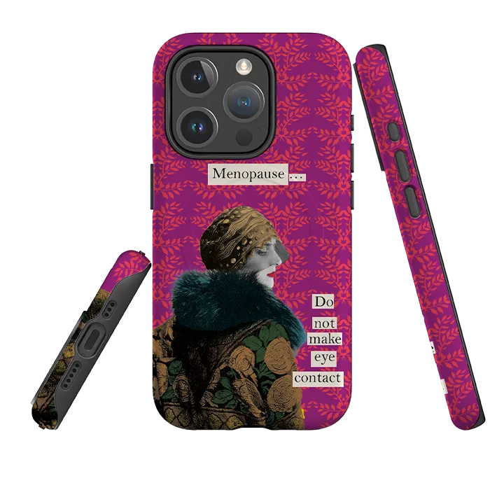 iPhone MagSafe Tough Case -  Menopause By Clare Jordan Comfort grip design Protective Form Fit