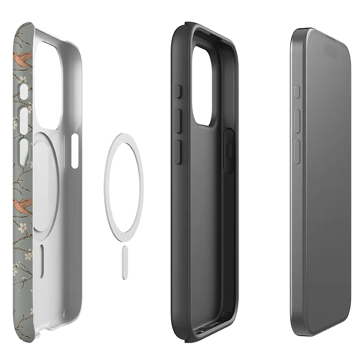 iPhone MagSafe Tough Case - Autumn Birds II Premium Detail Finish