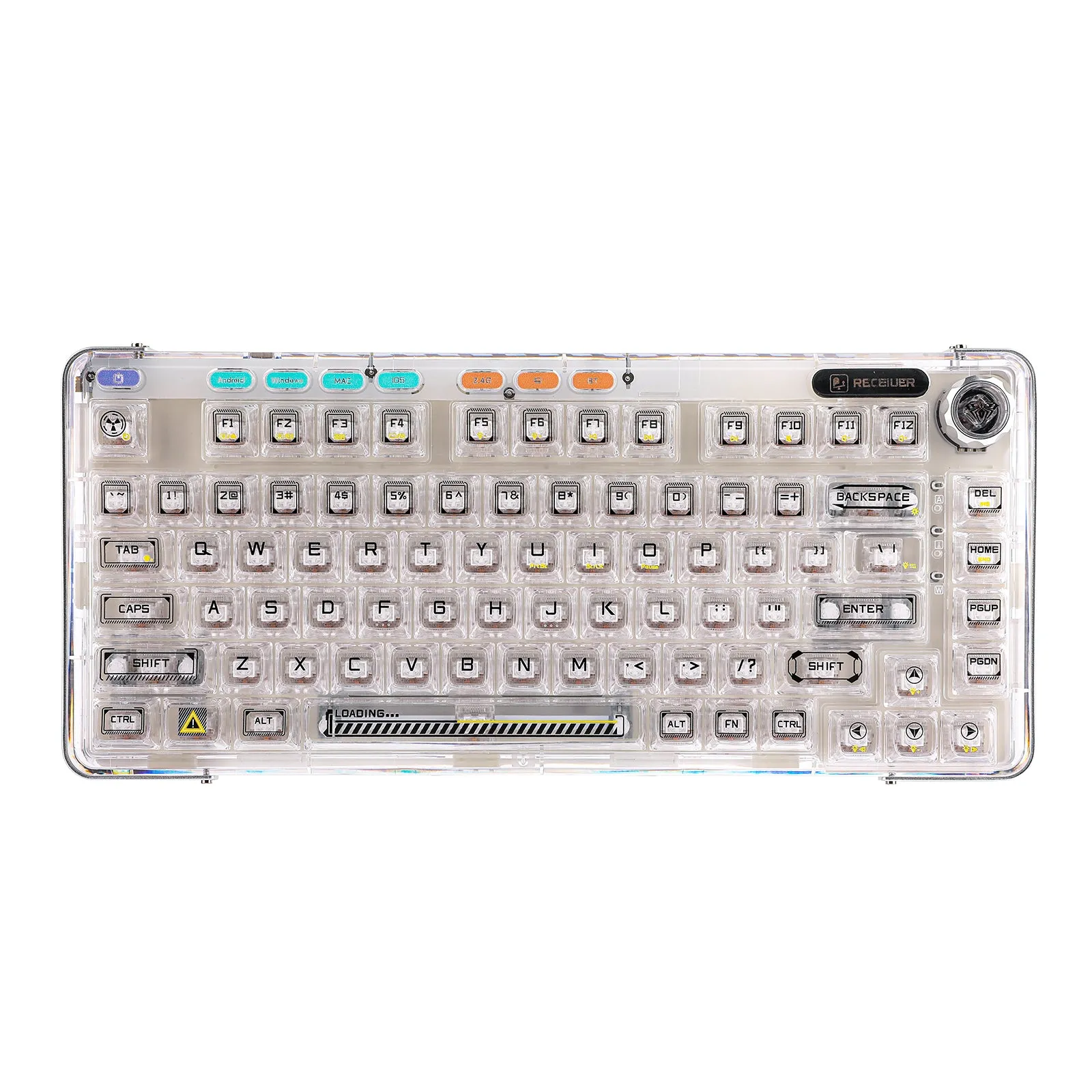 AULA F81 Home Study Keyboard Keyboard Stability Setup