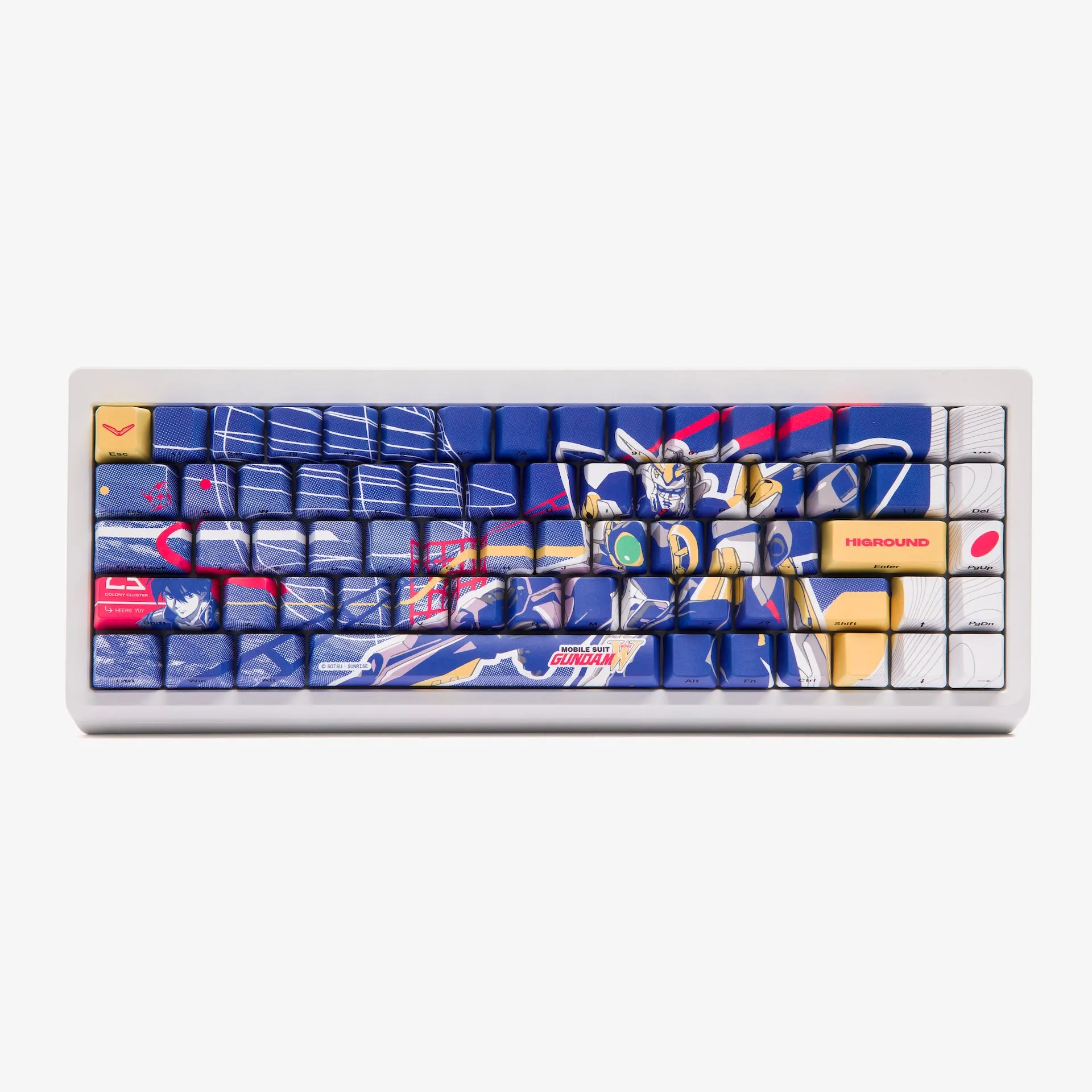 Gundam x HG Summit 65 Keyboard - 01W Keyboard Hobbyist Setup Kit