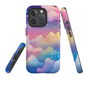 Protective Look Marble Texture iPhone MagSafe Tough Case - Colour Clouds