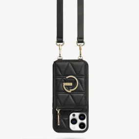 ThreadTrend- Triangle Argyle Phone Case Clean Texture