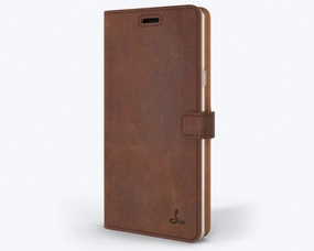 Samsung Galaxy Note 9 - Vintage Leather Wallet Phone Case Minimal Grip Modern Form
