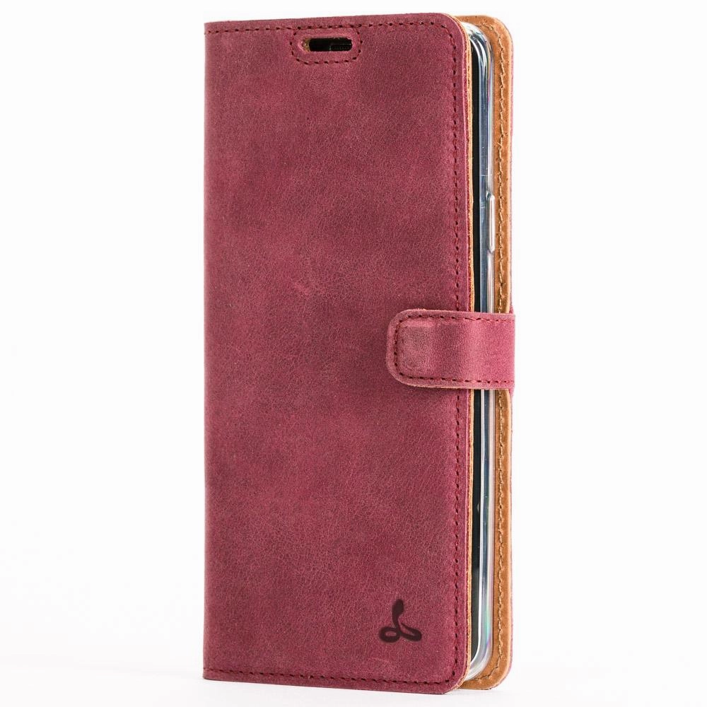 Samsung Galaxy S9 Plus - Vintage Leather Wallet Phone Case Protective Structure Color Gradient