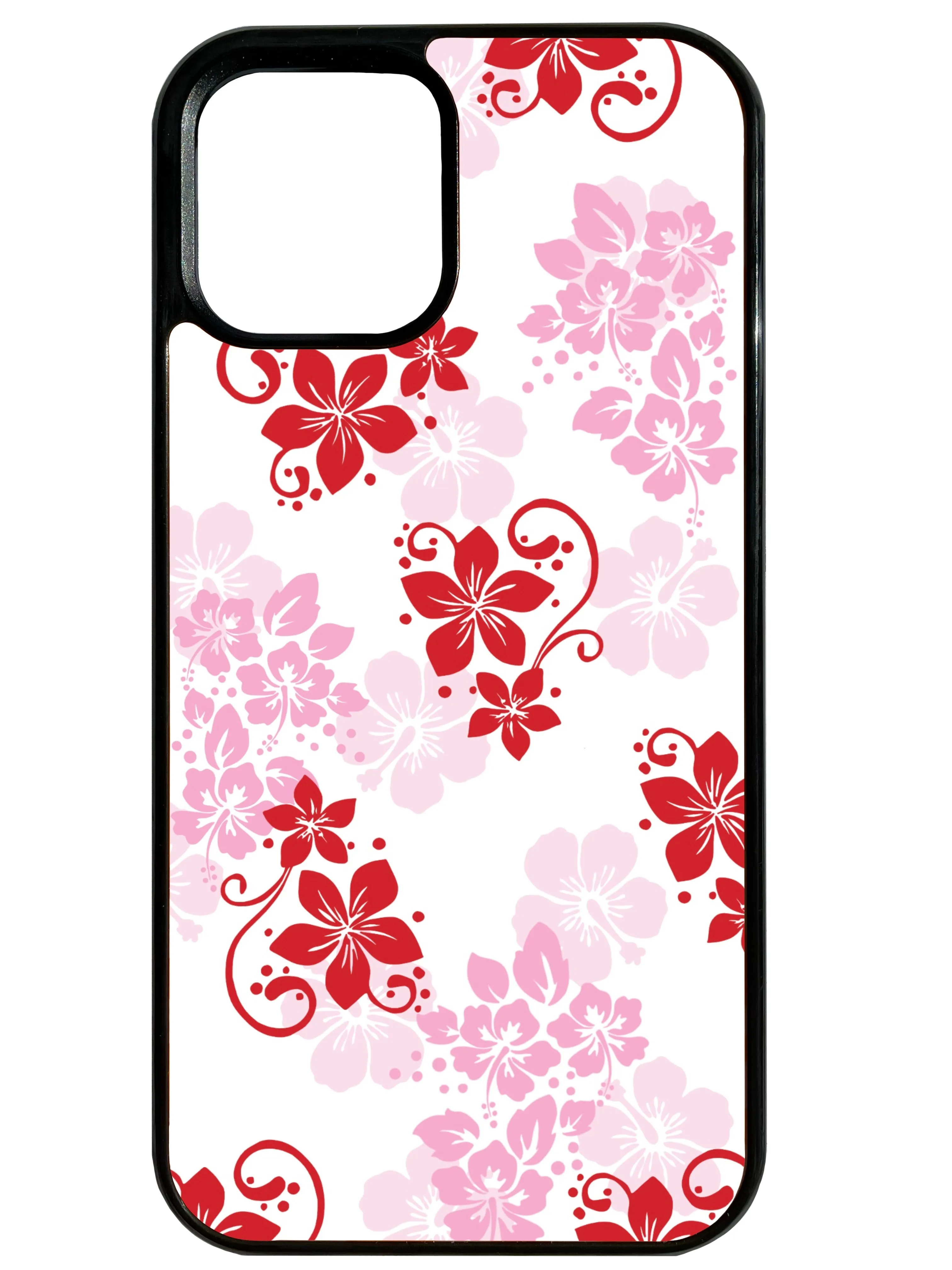 Hibiscus in White and Pink Phone Case Premium Pattern Design Student Friendly