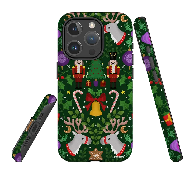 Fashion Choice Handheld device iPhone MagSafe Tough Case - Xmas Pattern I By Bex Parkin