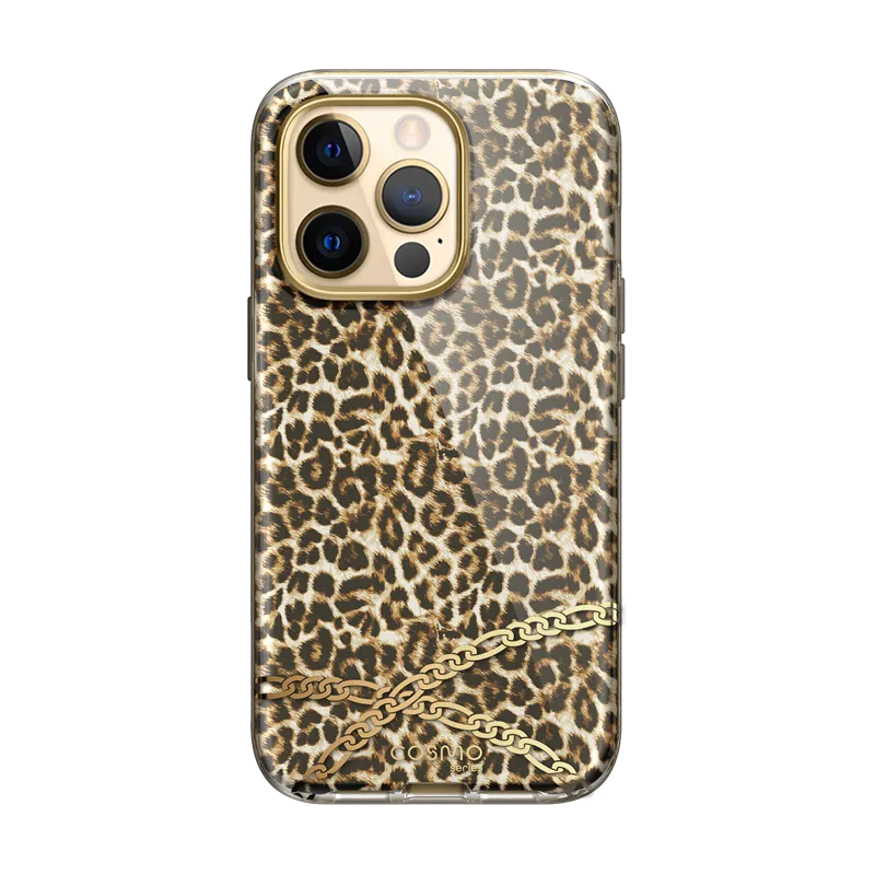 iPhone 13 Pro Max Cosmo Case - Cheetah Vivid Pattern